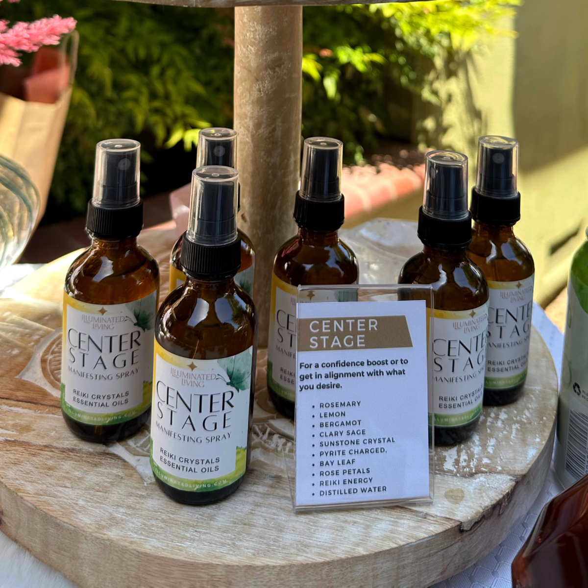 Center Stage Confidence & Manifestation Essential Oil Spray
