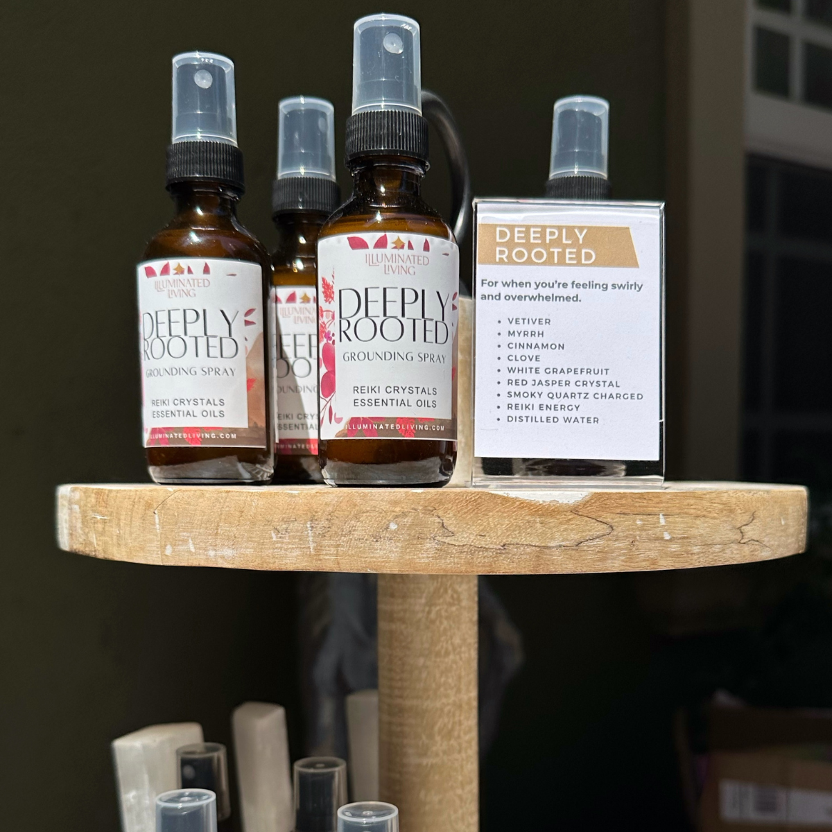 Deeply Rooted Grounding Essential Oil Spray