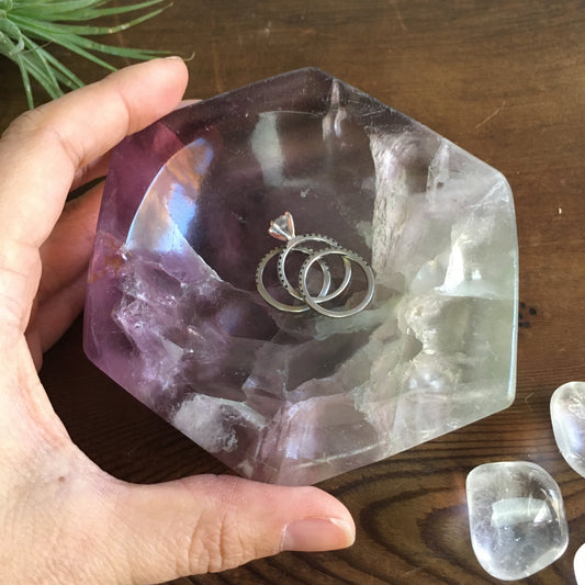 Rainbow Fluorite Bowl