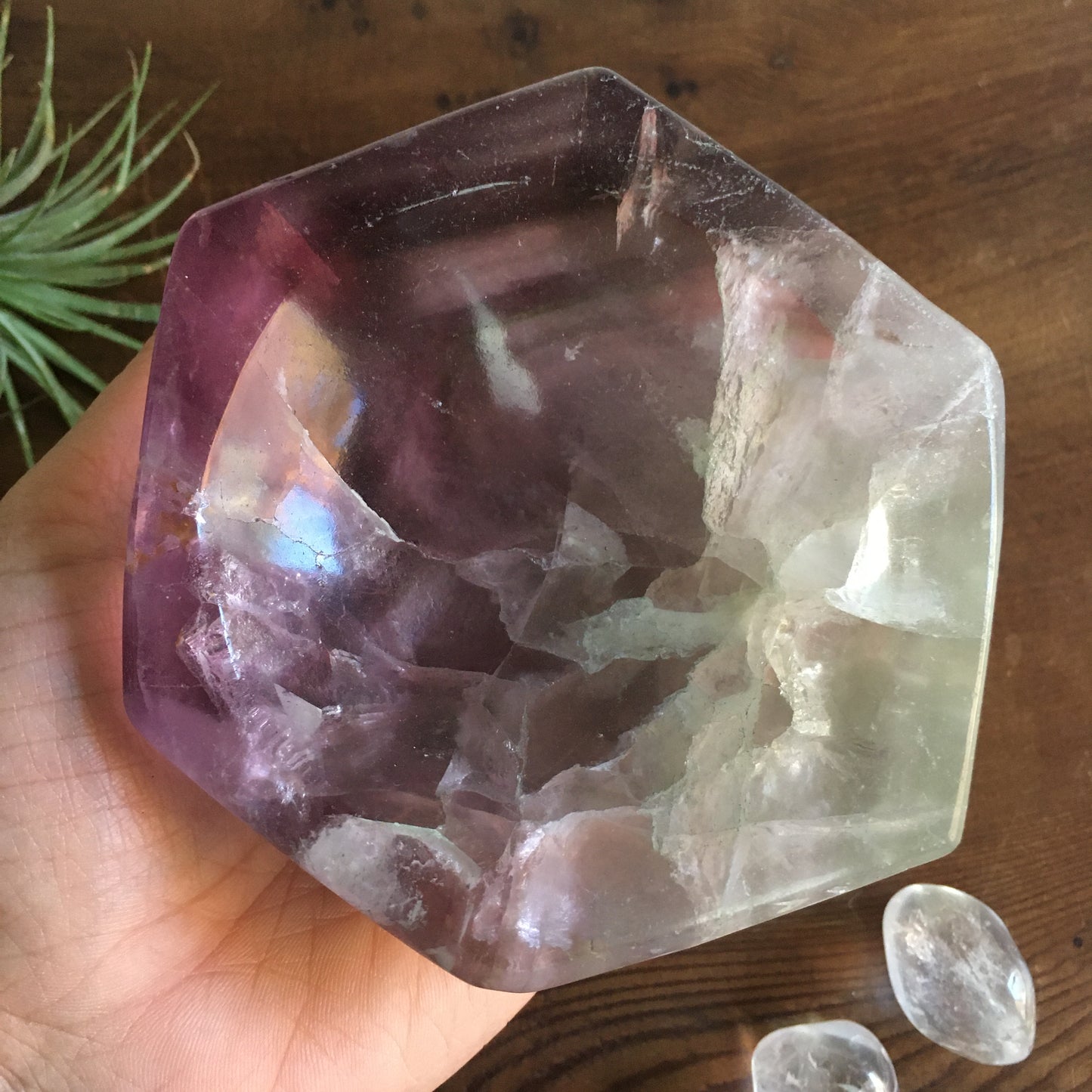 Rainbow Fluorite Bowl
