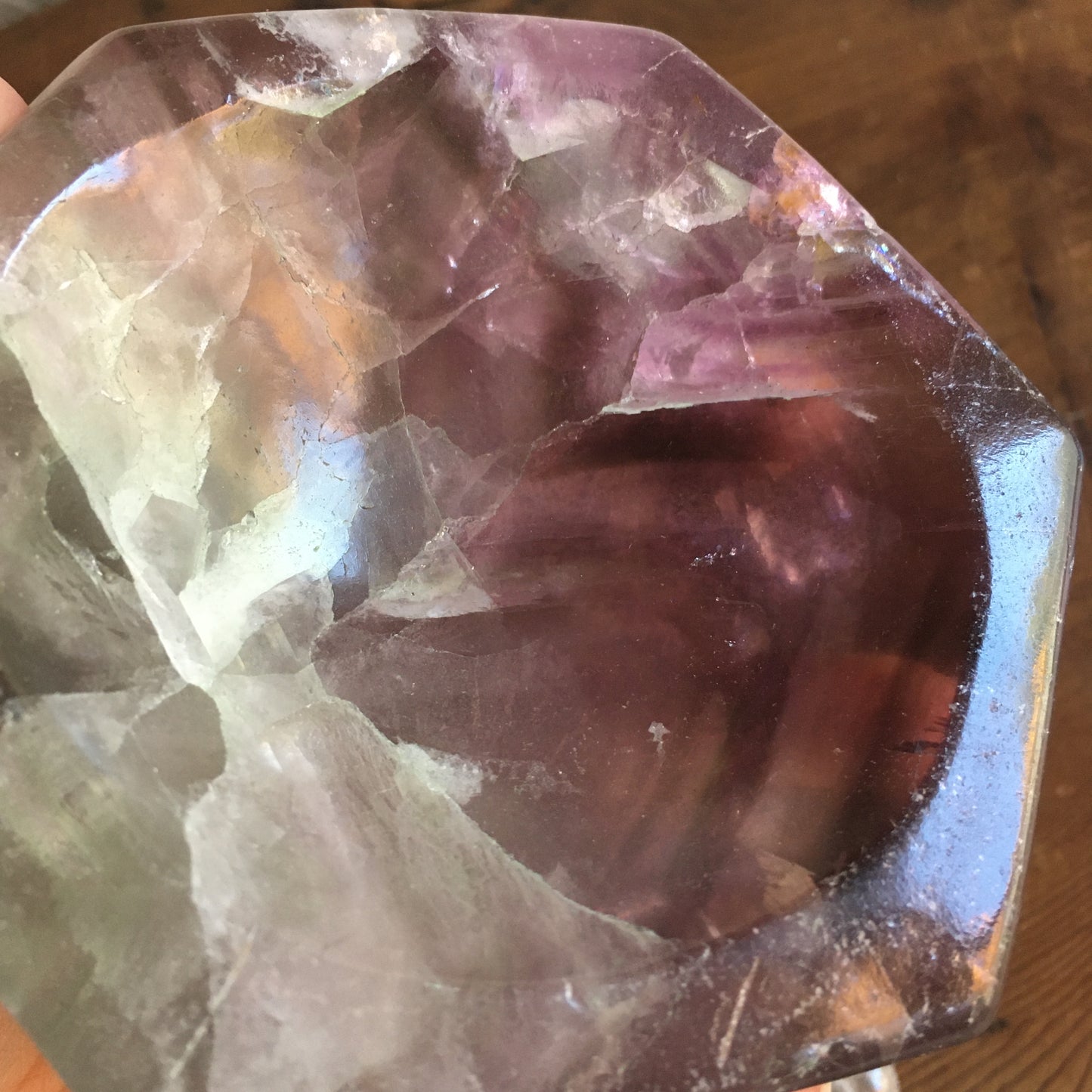 Rainbow Fluorite Bowl