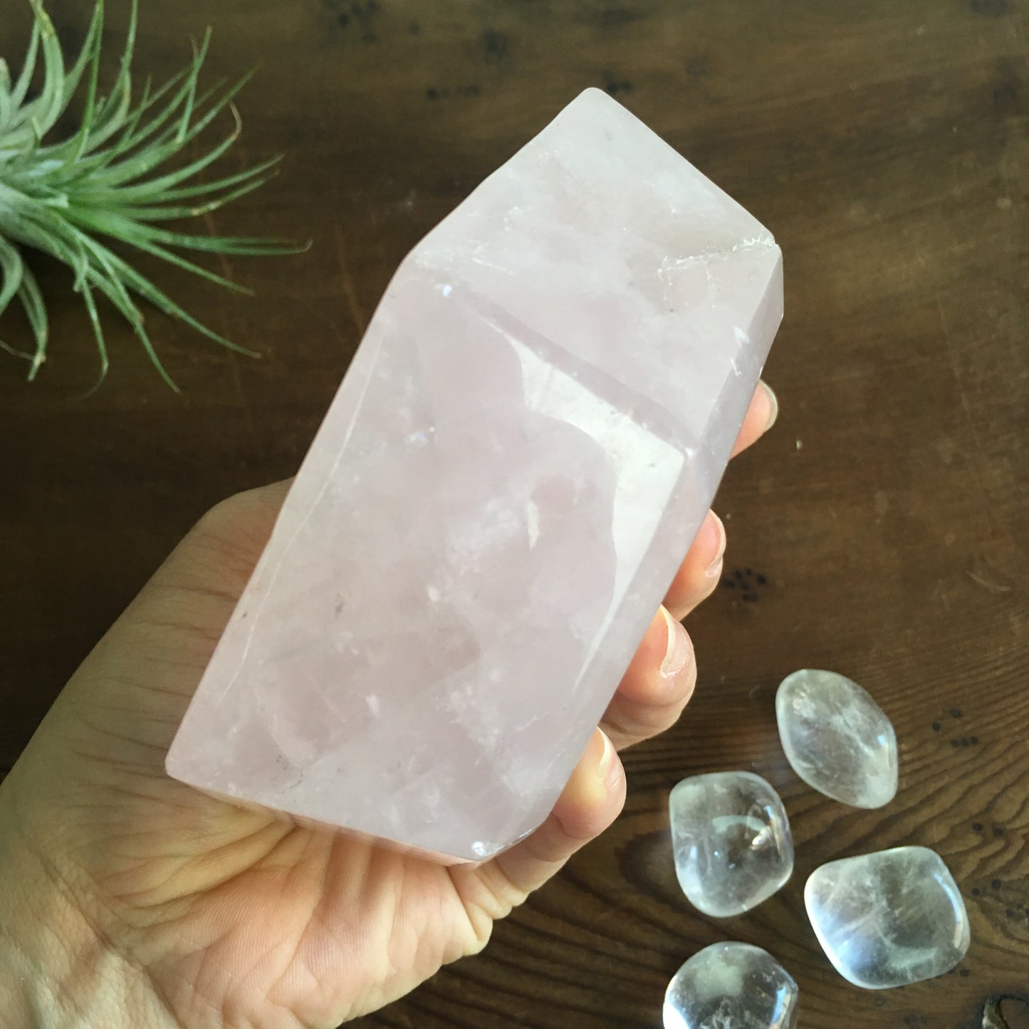4.5" Rose Quartz Bowl