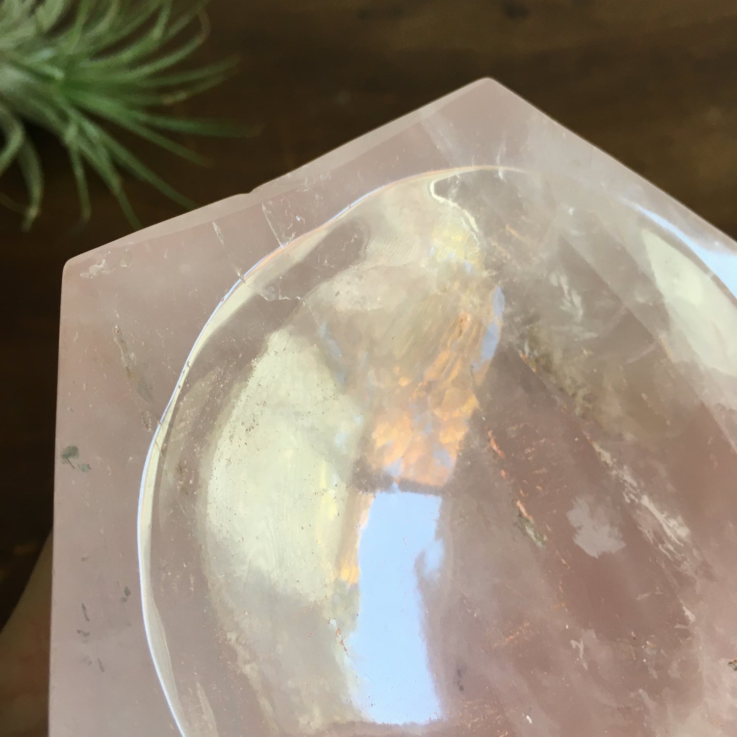 4.5" Rose Quartz Bowl