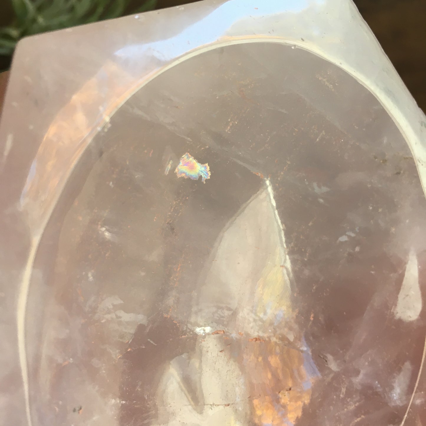 4.5" Rose Quartz Bowl