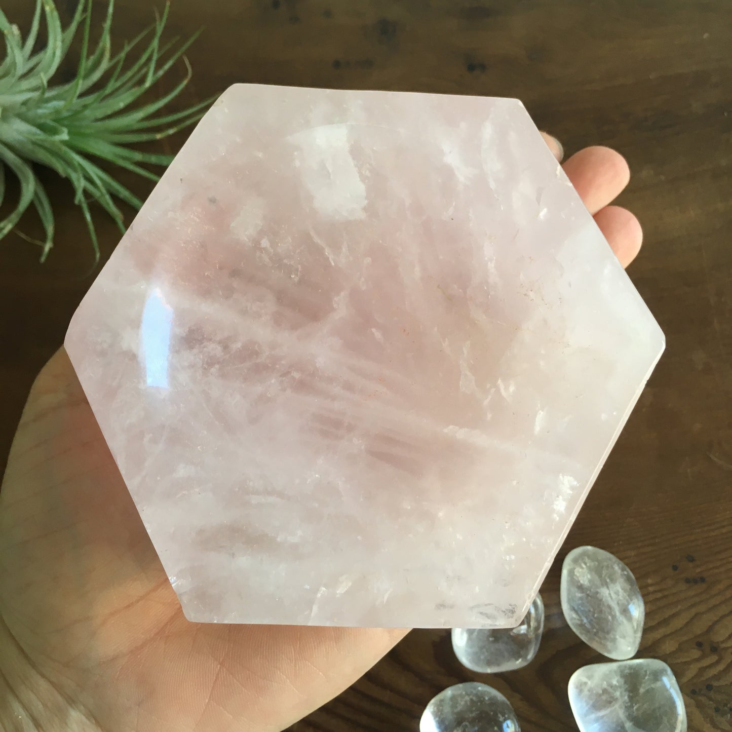 4.5" Rose Quartz Bowl