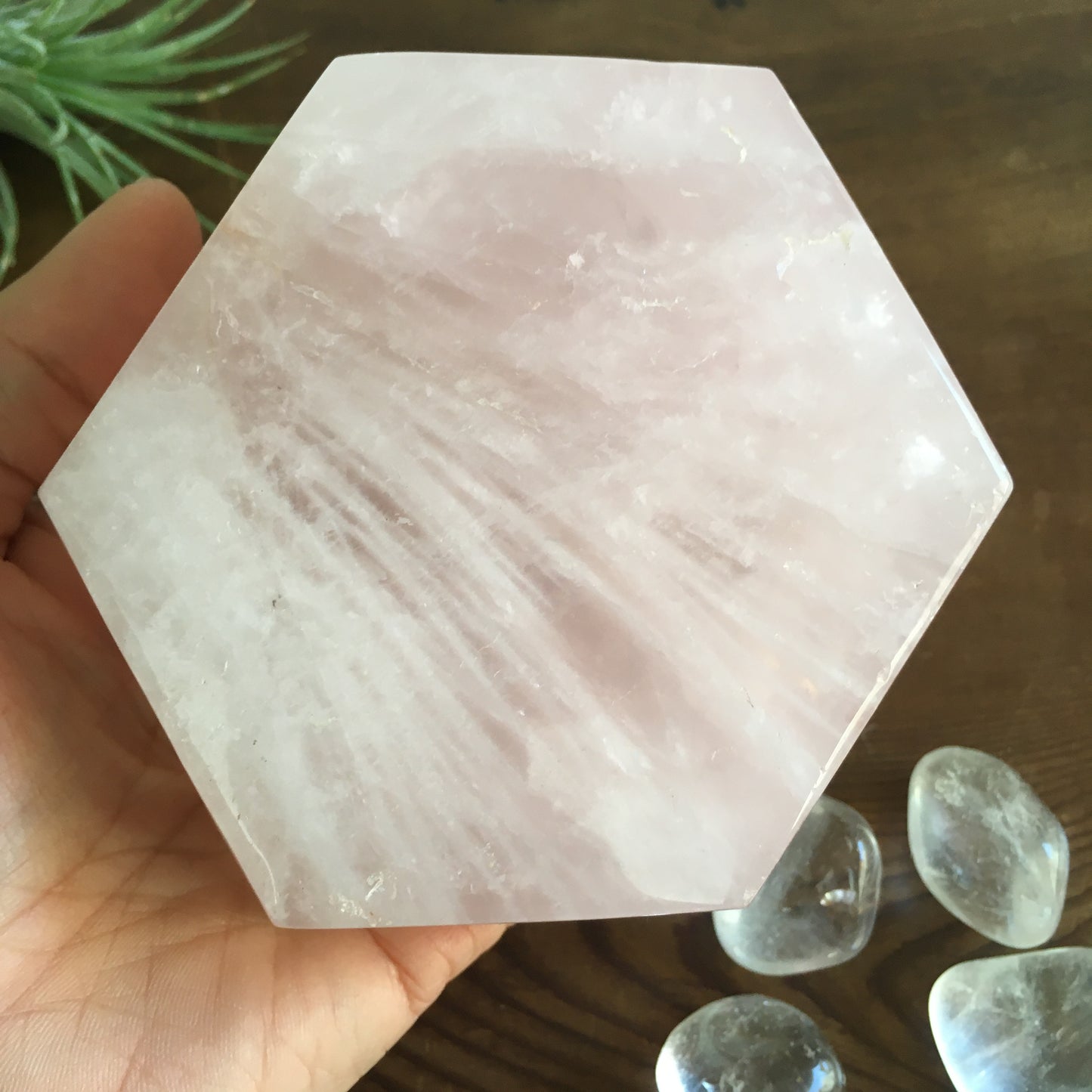 4.5" Rose Quartz Bowl