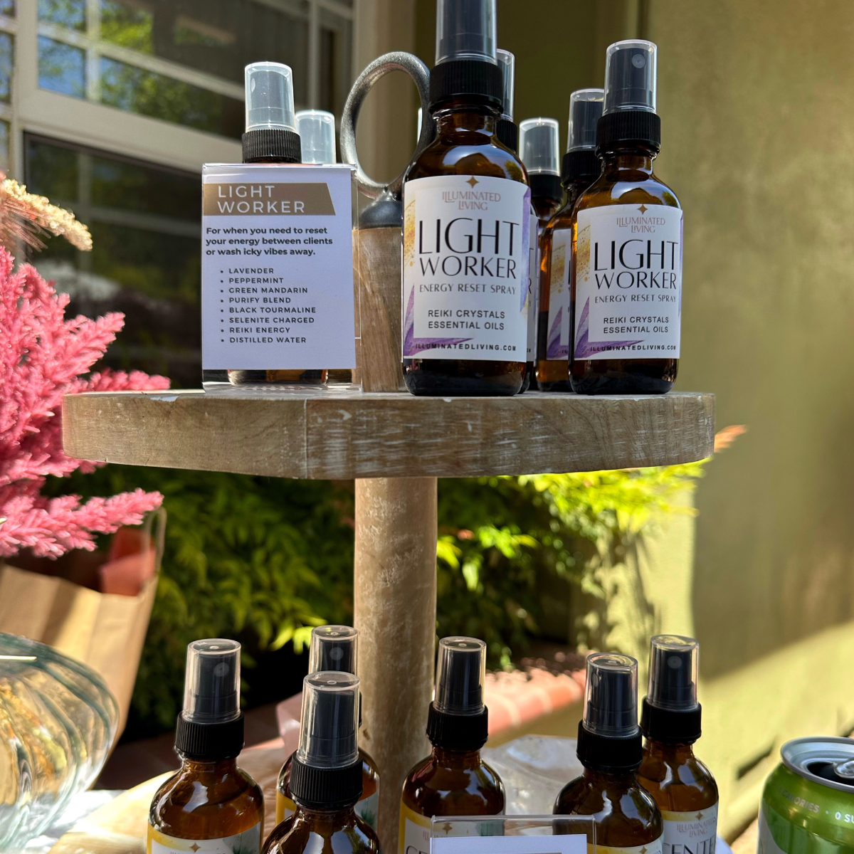 Lightworker Cleansing & Uplifting Essential Oil Spray