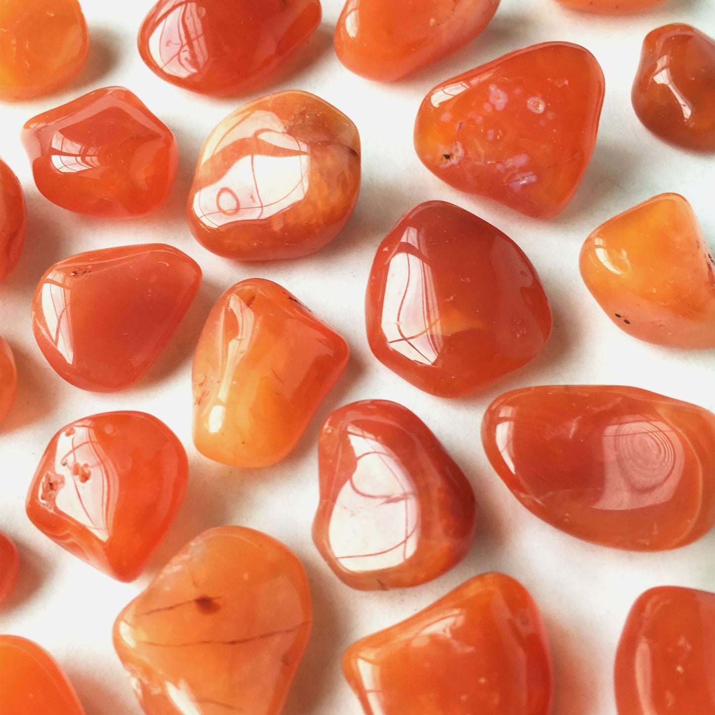 Carnelian Tumbled Pocket Stone