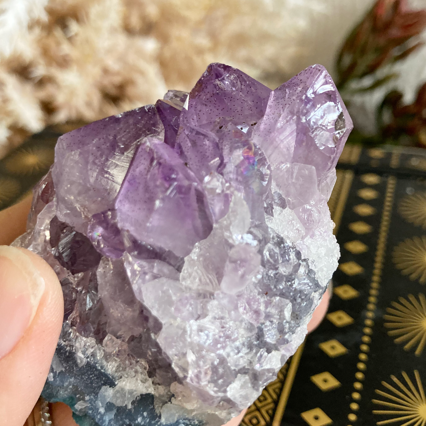 2.3" Amethyst Crystal Cluster #G