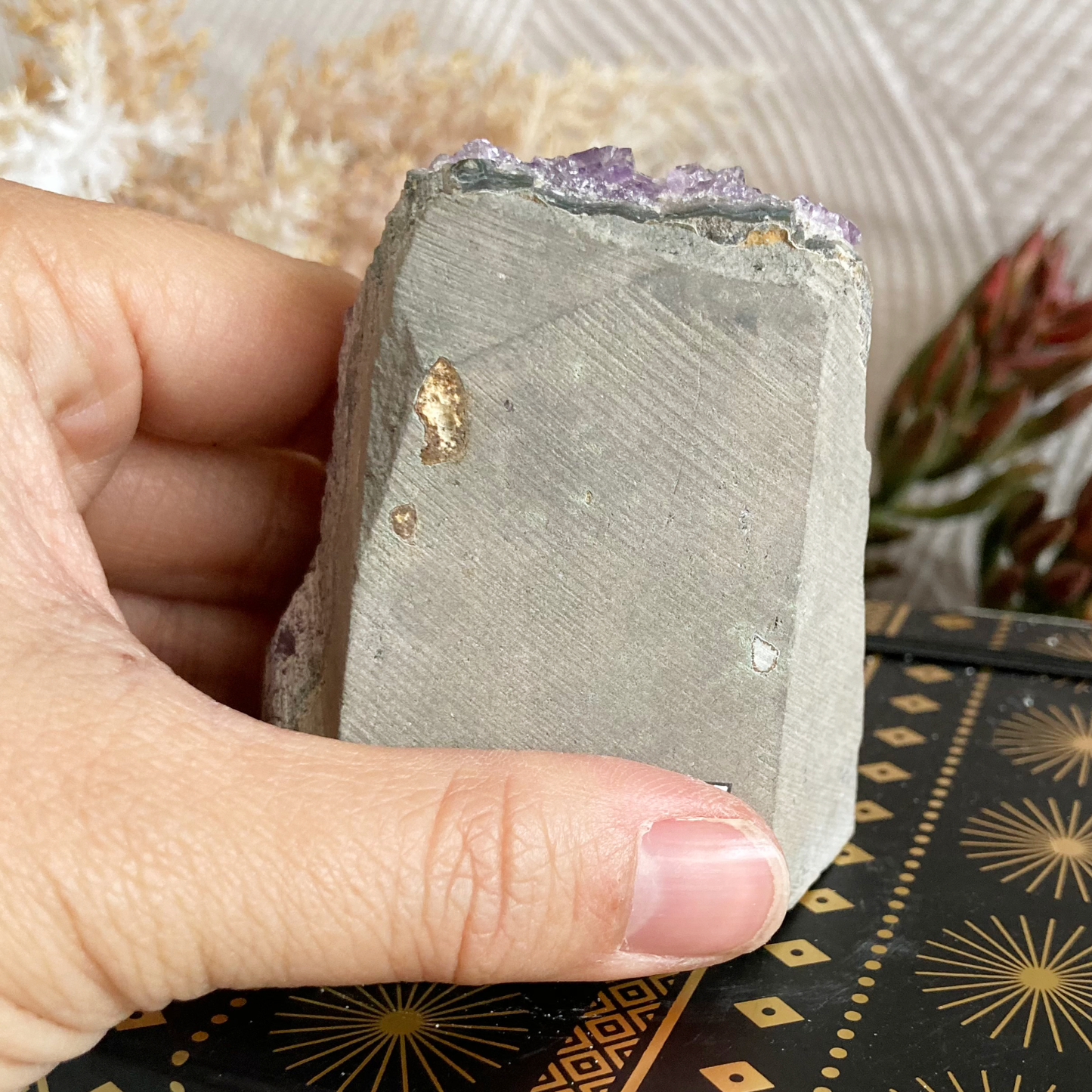 2.8" Amethyst Crystal Cluster #J