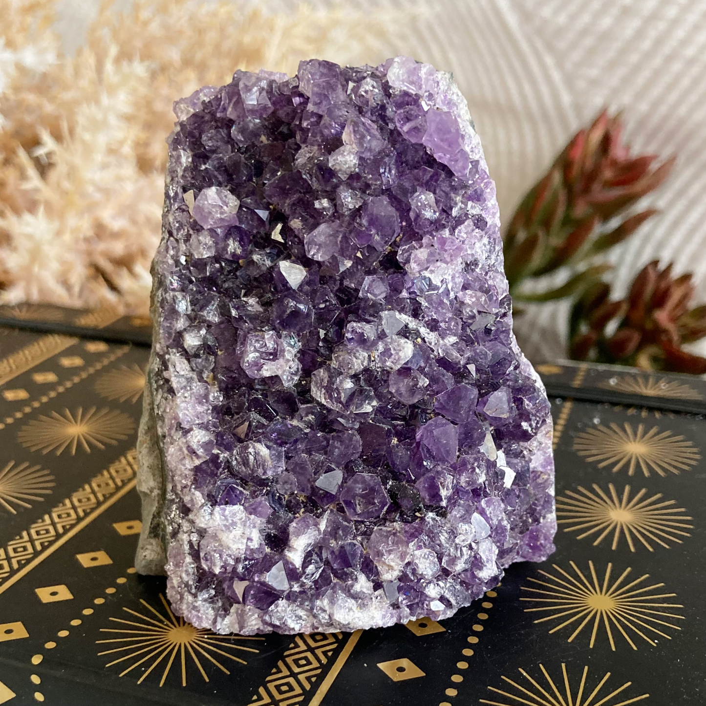 2.8" Amethyst Crystal Cluster #J