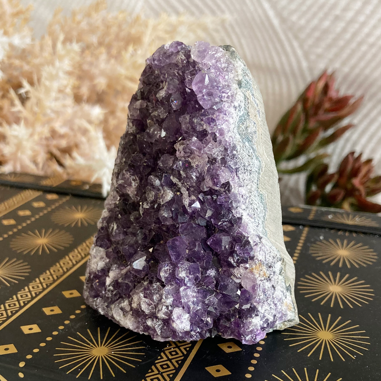 2.8" Amethyst Crystal Cluster #J
