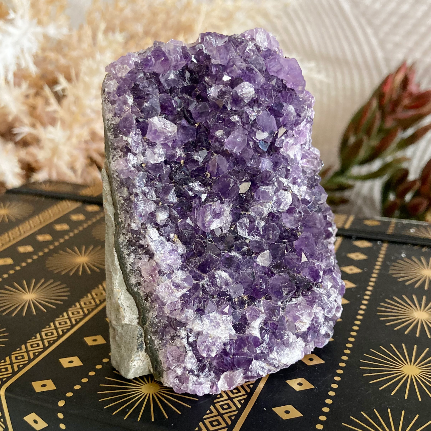 2.8" Amethyst Crystal Cluster #J