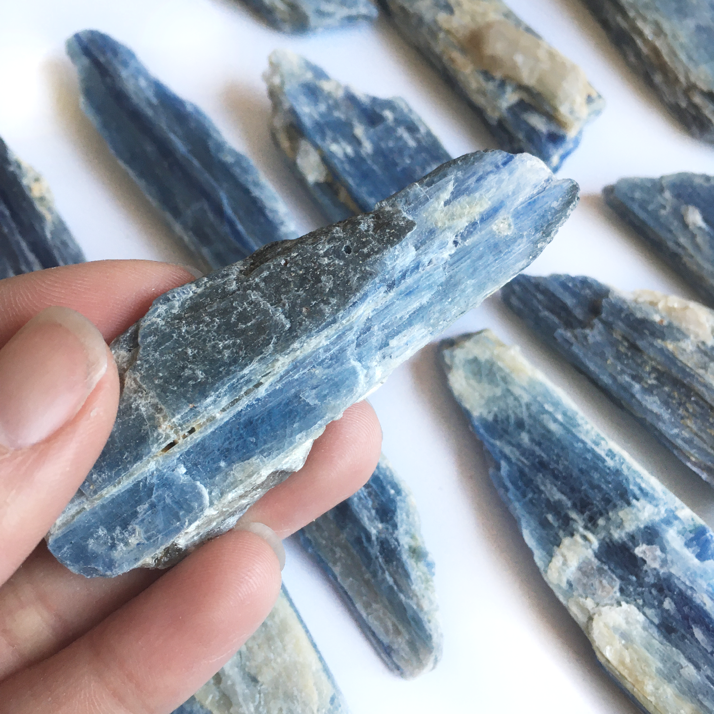 Natural Blue Kyanite Blades