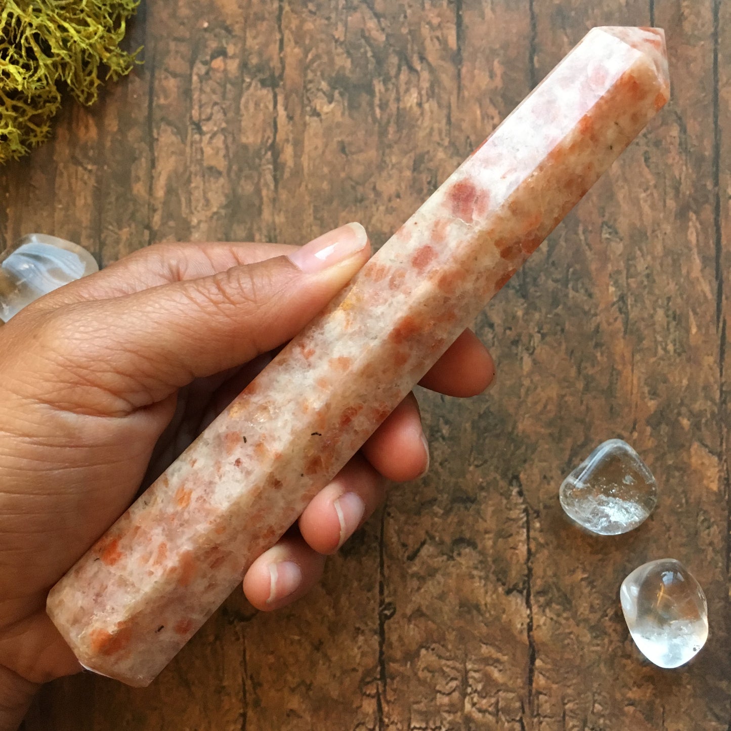 6.5" Sunstone Obelisk #0A