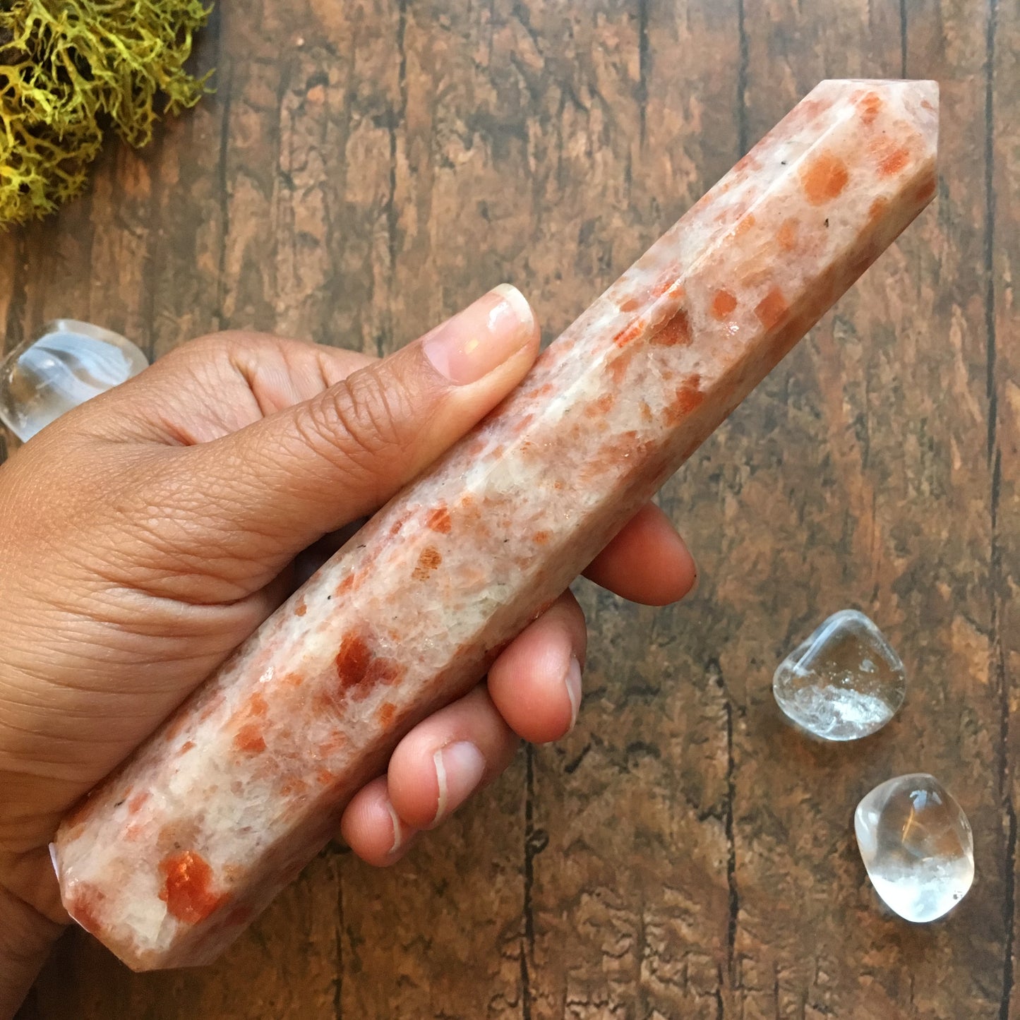 6.5" Sunstone Obelisk #0A