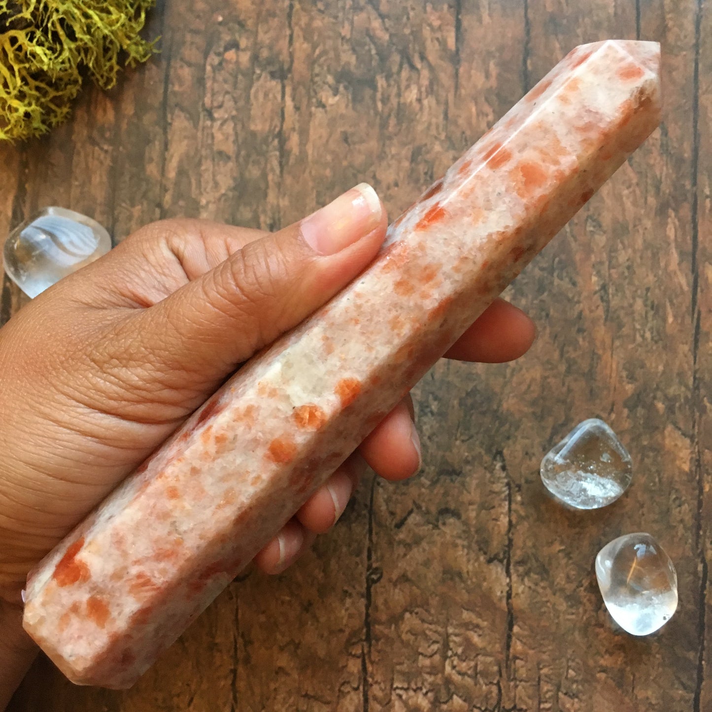 6.5" Sunstone Obelisk #0A