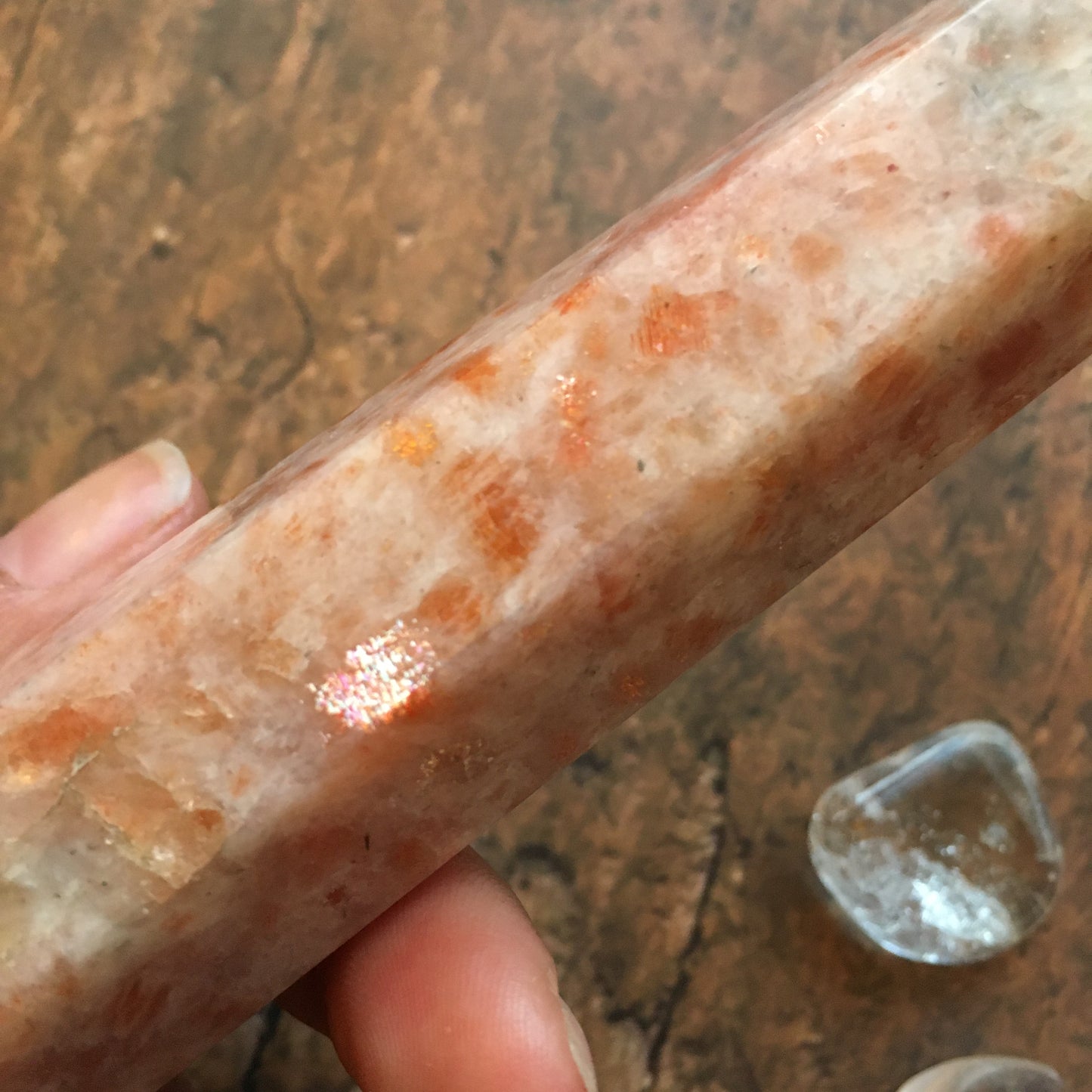 6.5" Sunstone Obelisk #0A