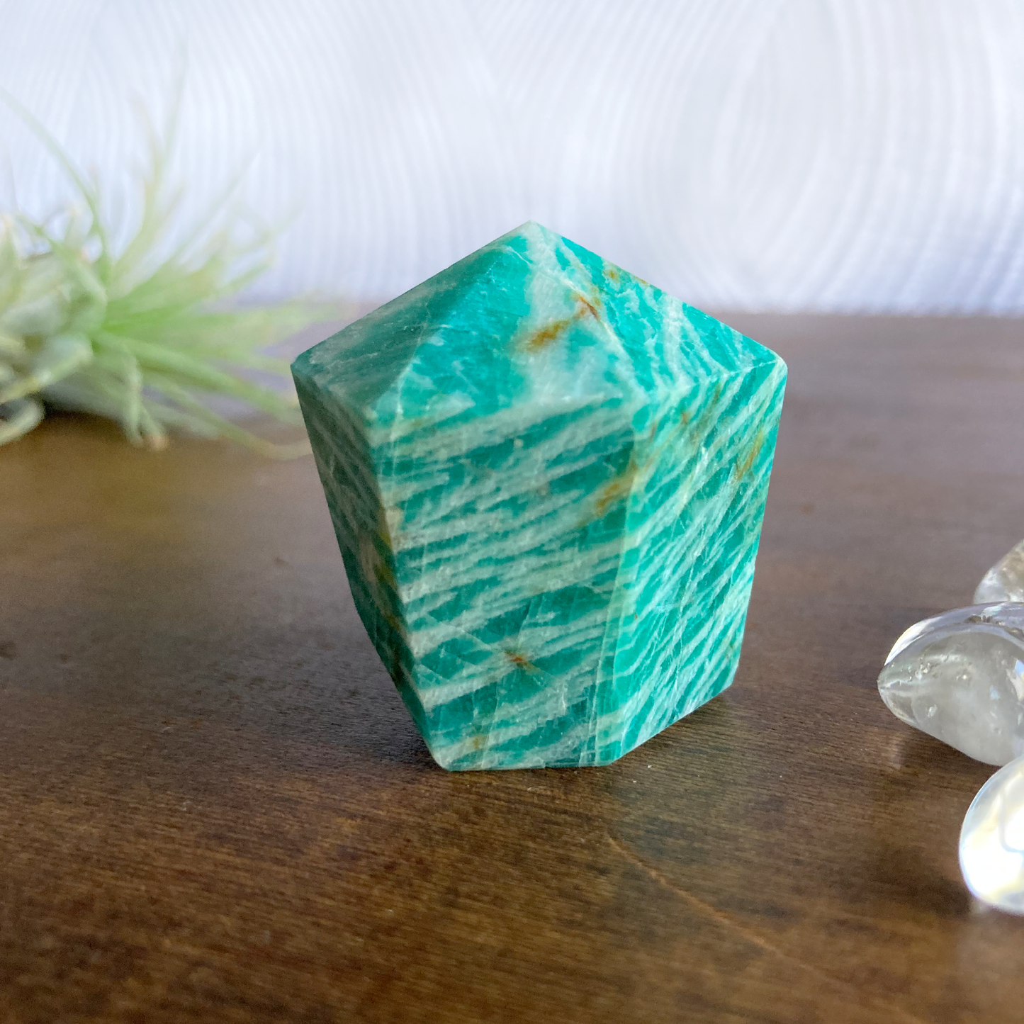 1.5" 'Mini Muffin' Amazonite Tower #0H