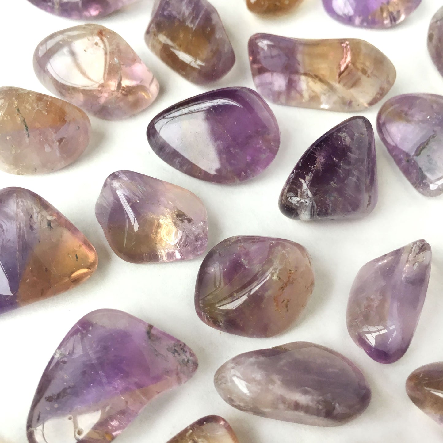 Ametrine Tumbled Pocket Stone
