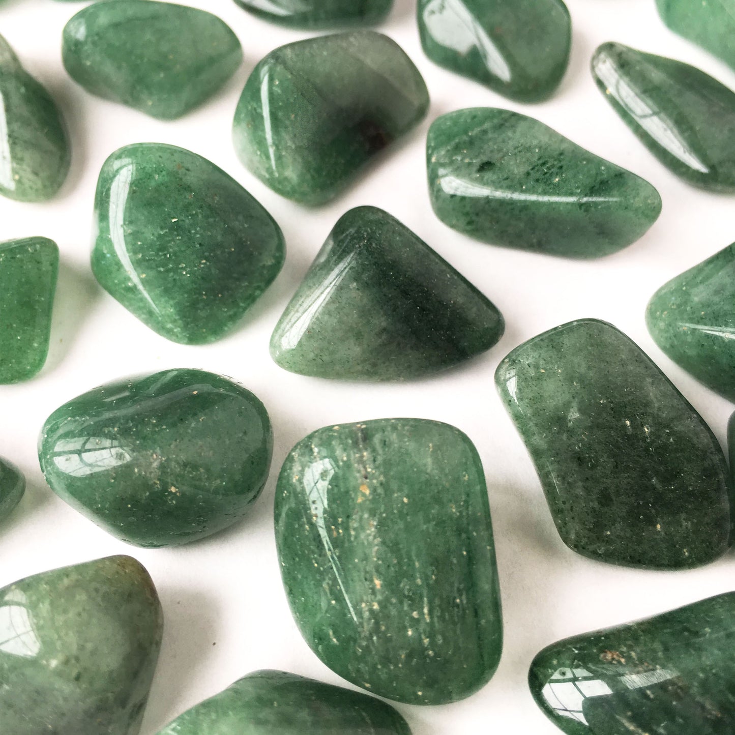 Green Aventurine Tumbled Pocket Stone