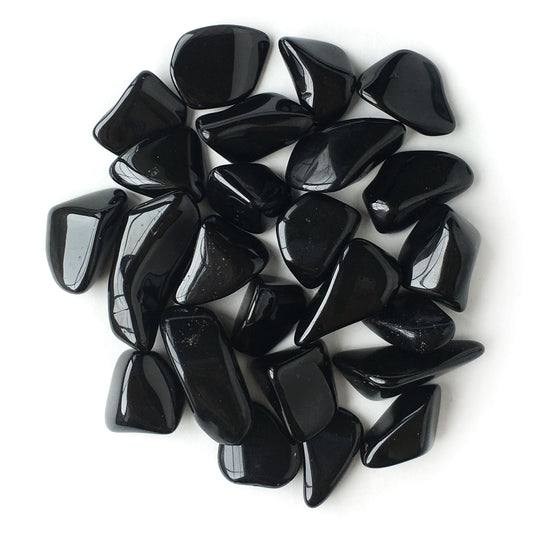 Black Tourmaline Tumbled Pocket Stone