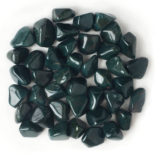 Bloodstone Tumbled Pocket Stone