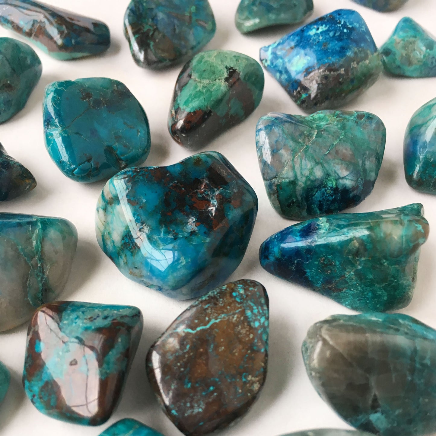 Chrysocolla Tumbled Pocket Stone