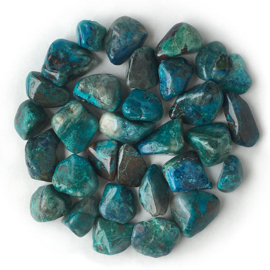 Chrysocolla Tumbled Pocket Stone