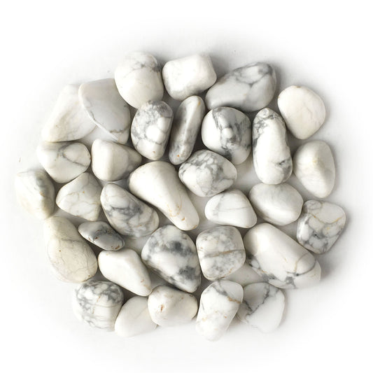 Howlite Tumbled Pocket Stone