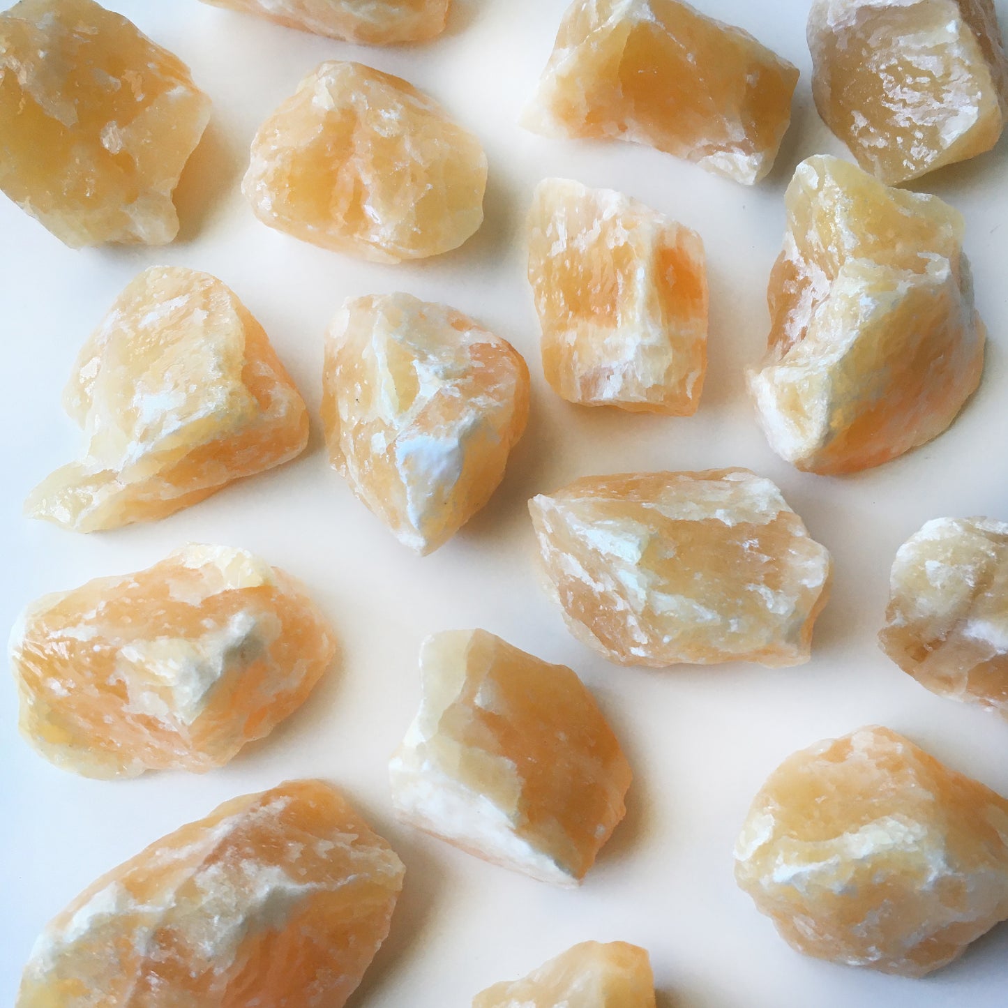 2"-3" Yellow Calcite Chunk