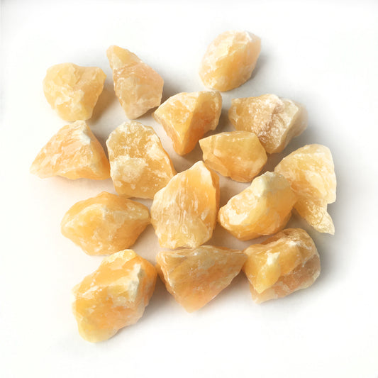 2"-3" Yellow Calcite Chunk