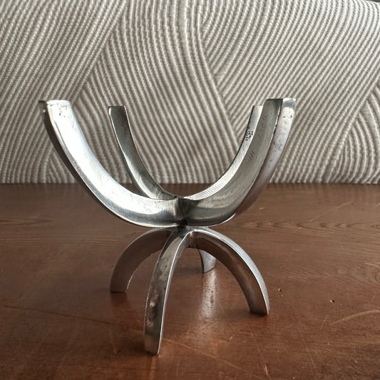 Modern Aluminum Claw Stand