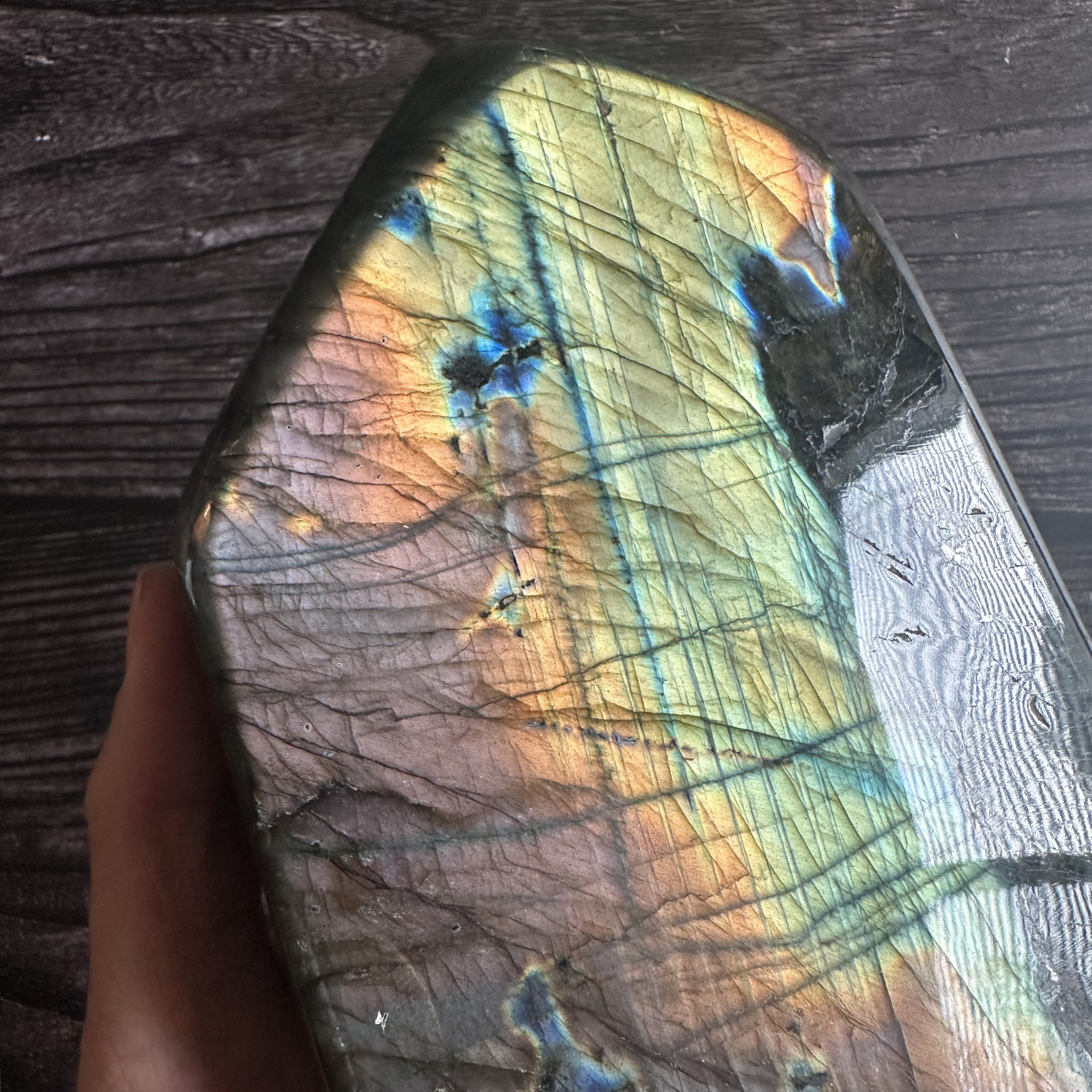 Standing Sunset Labradorite Free Form