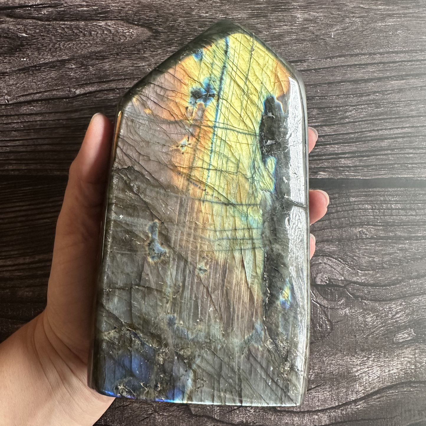 Standing Sunset Labradorite Free Form