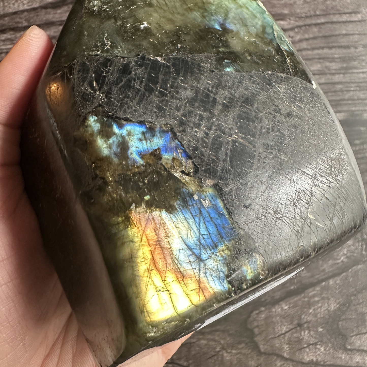 Standing Sunset Labradorite Free Form