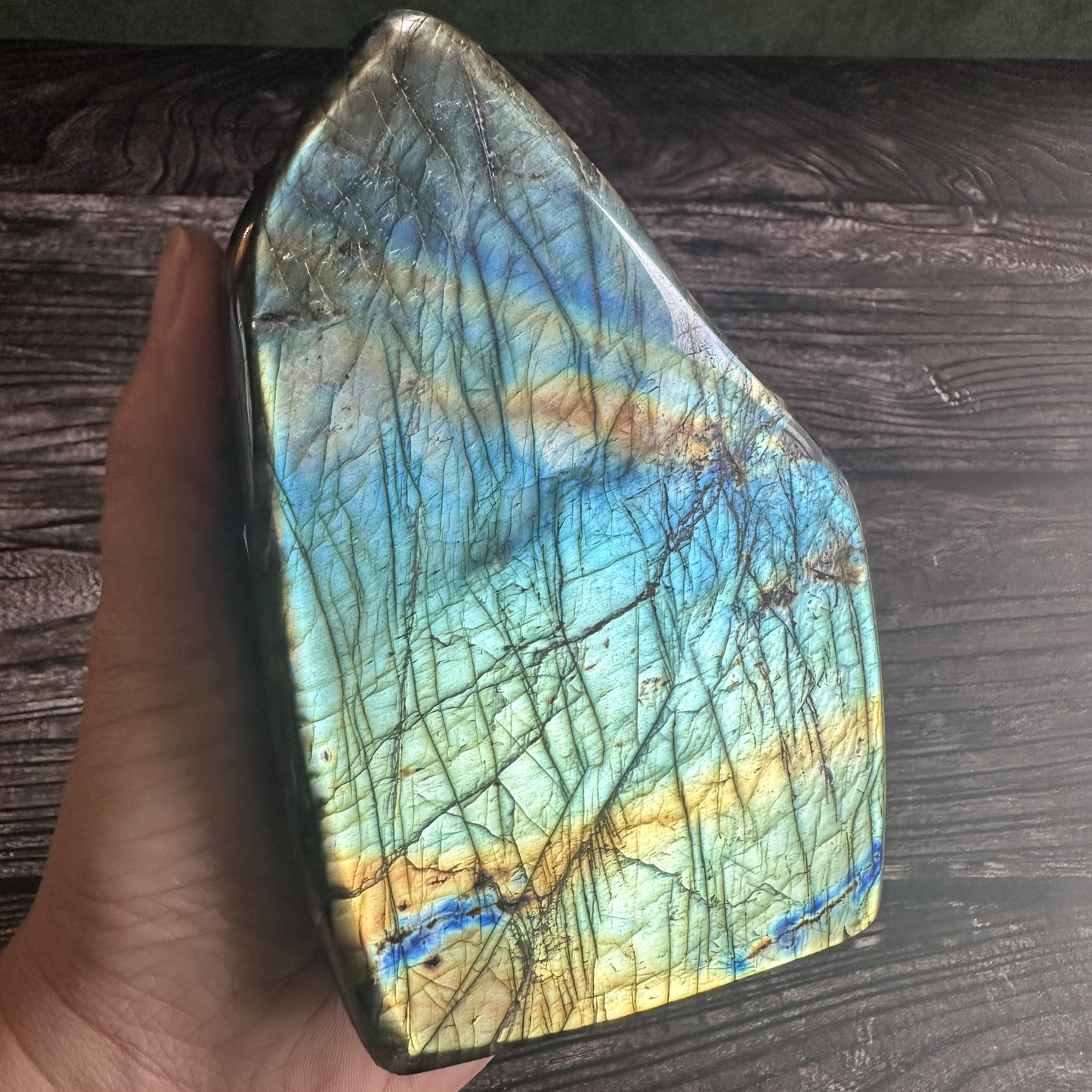 Standing Sunset Labradorite Free Form