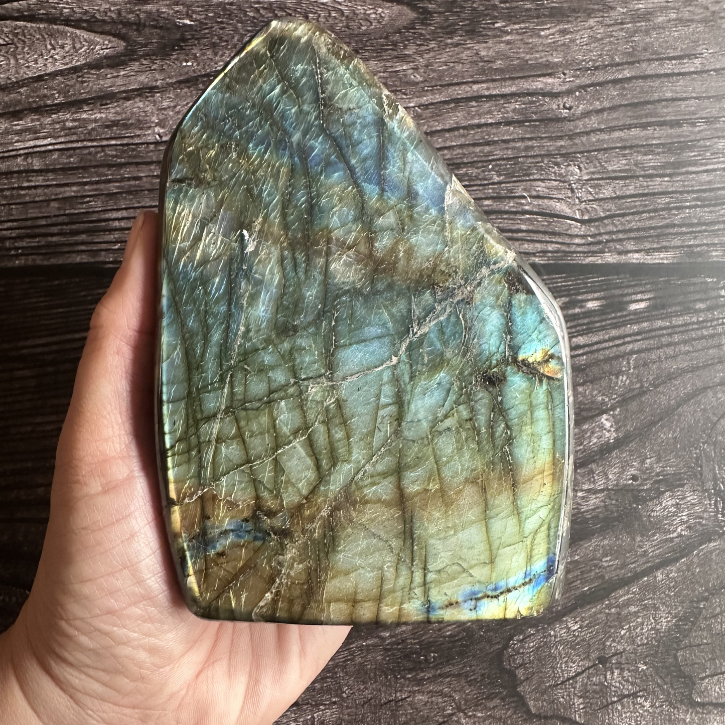 Standing Sunset Labradorite Free Form