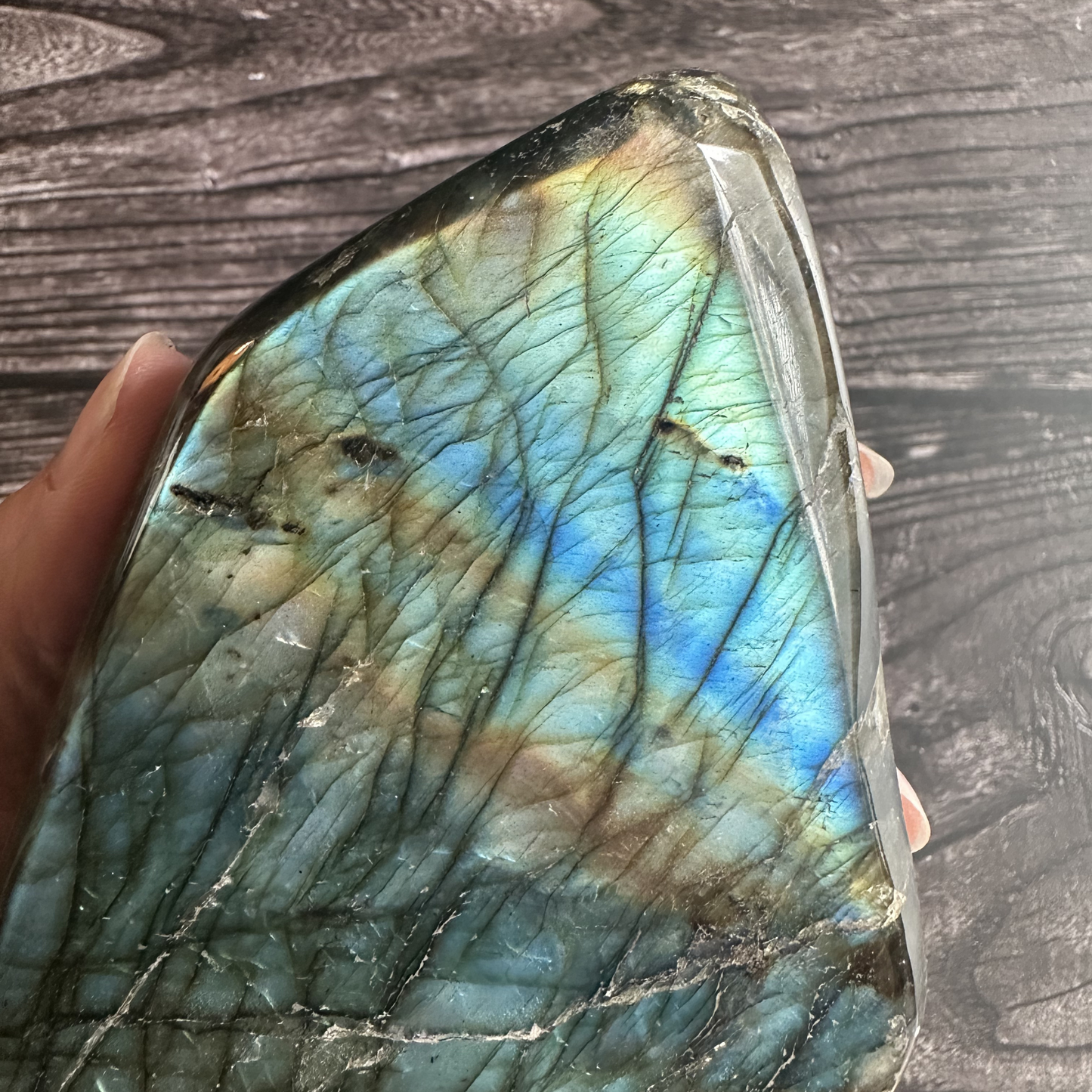 Standing Sunset Labradorite Free Form