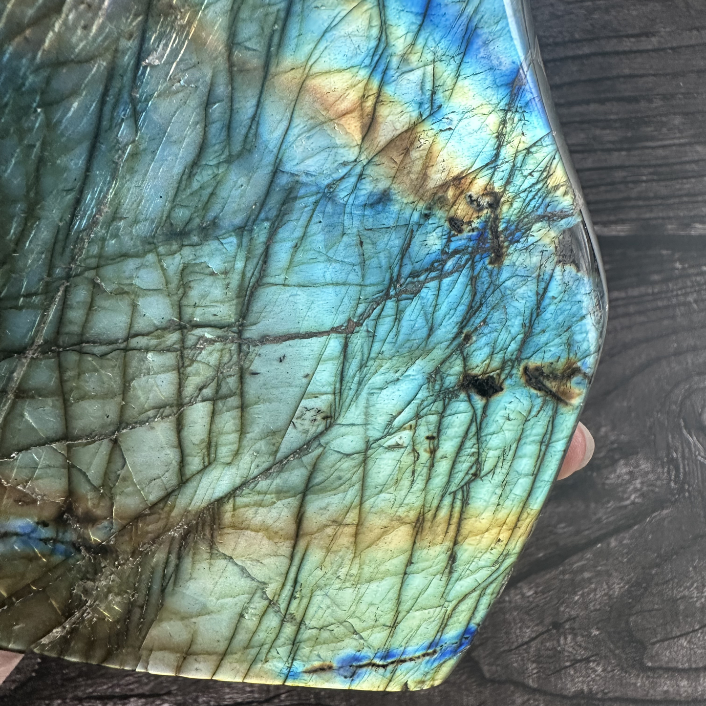 Standing Sunset Labradorite Free Form