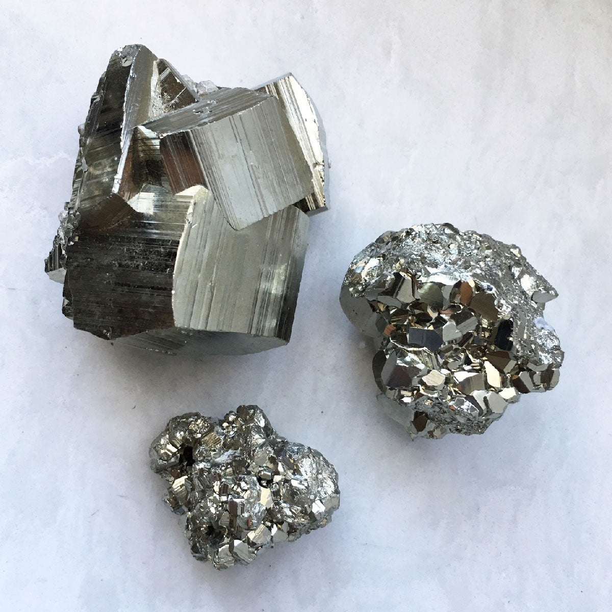 Rough Pyrite Cluster