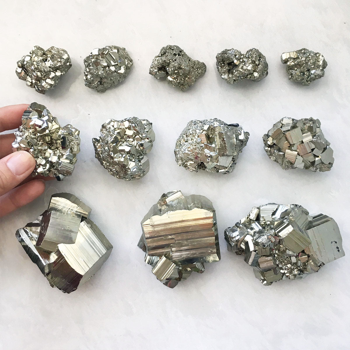 Rough Pyrite Cluster