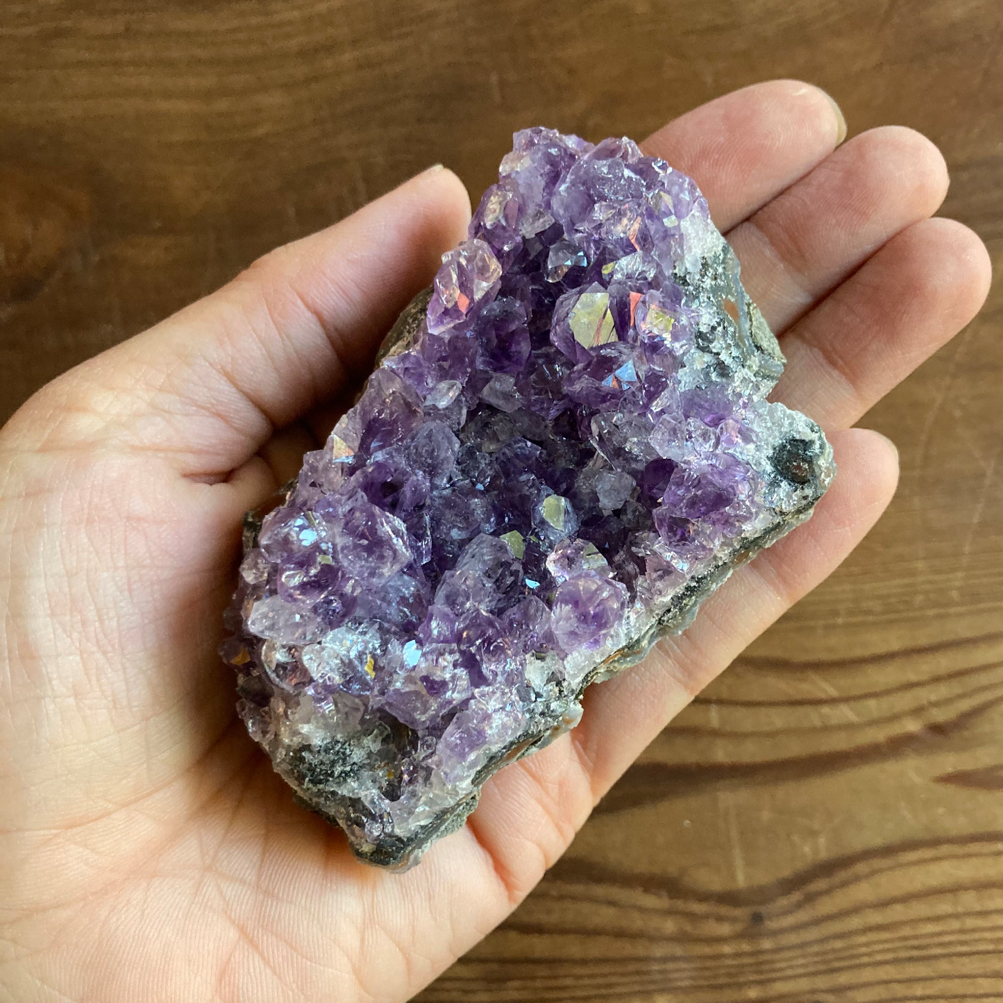 3.25" Purple Amethyst Cluster #0J