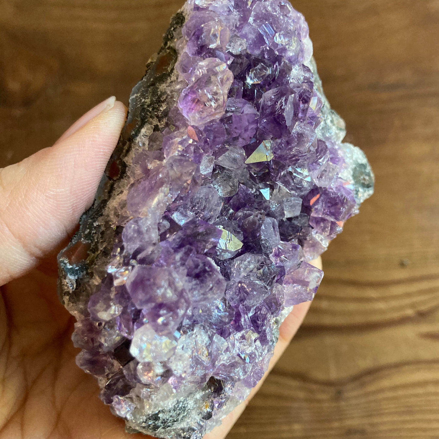 3.25" Purple Amethyst Cluster #0J