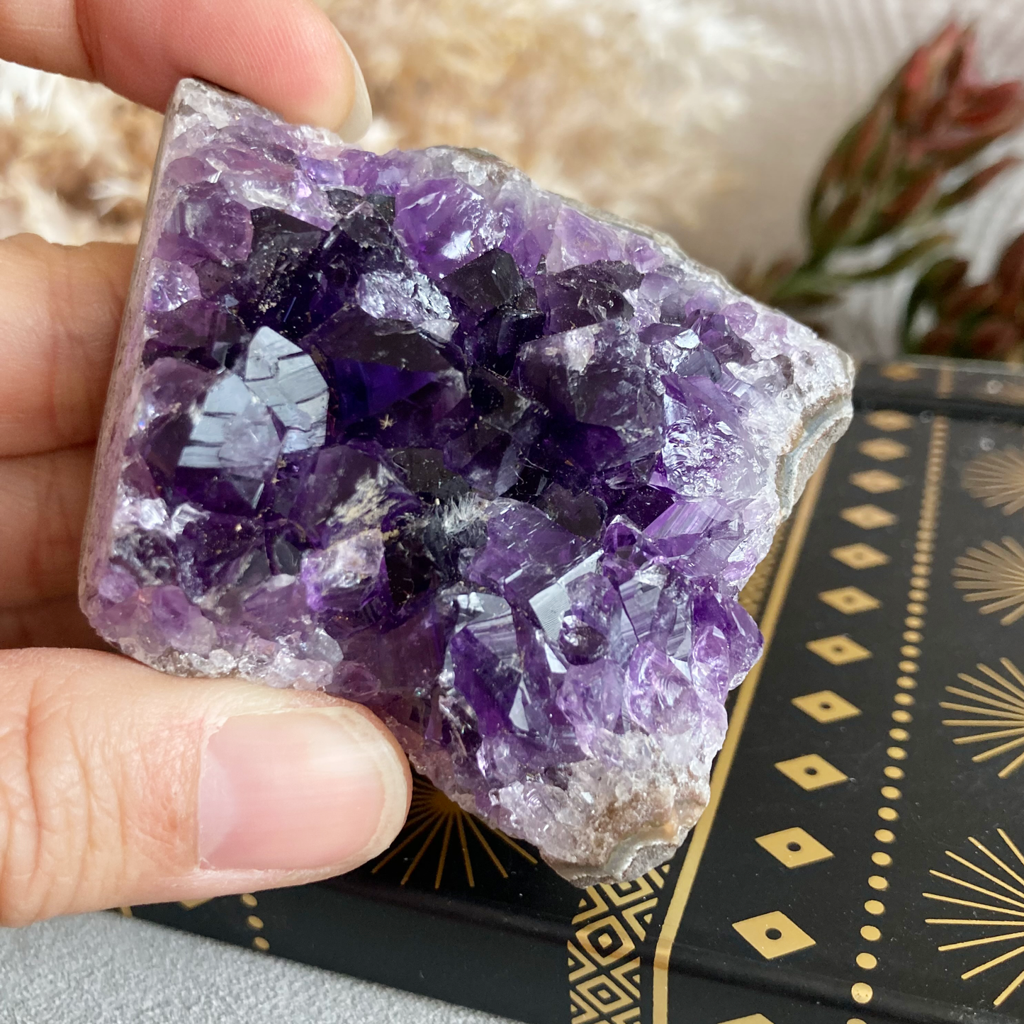 2.3" Amethyst Crystal Cluster #O