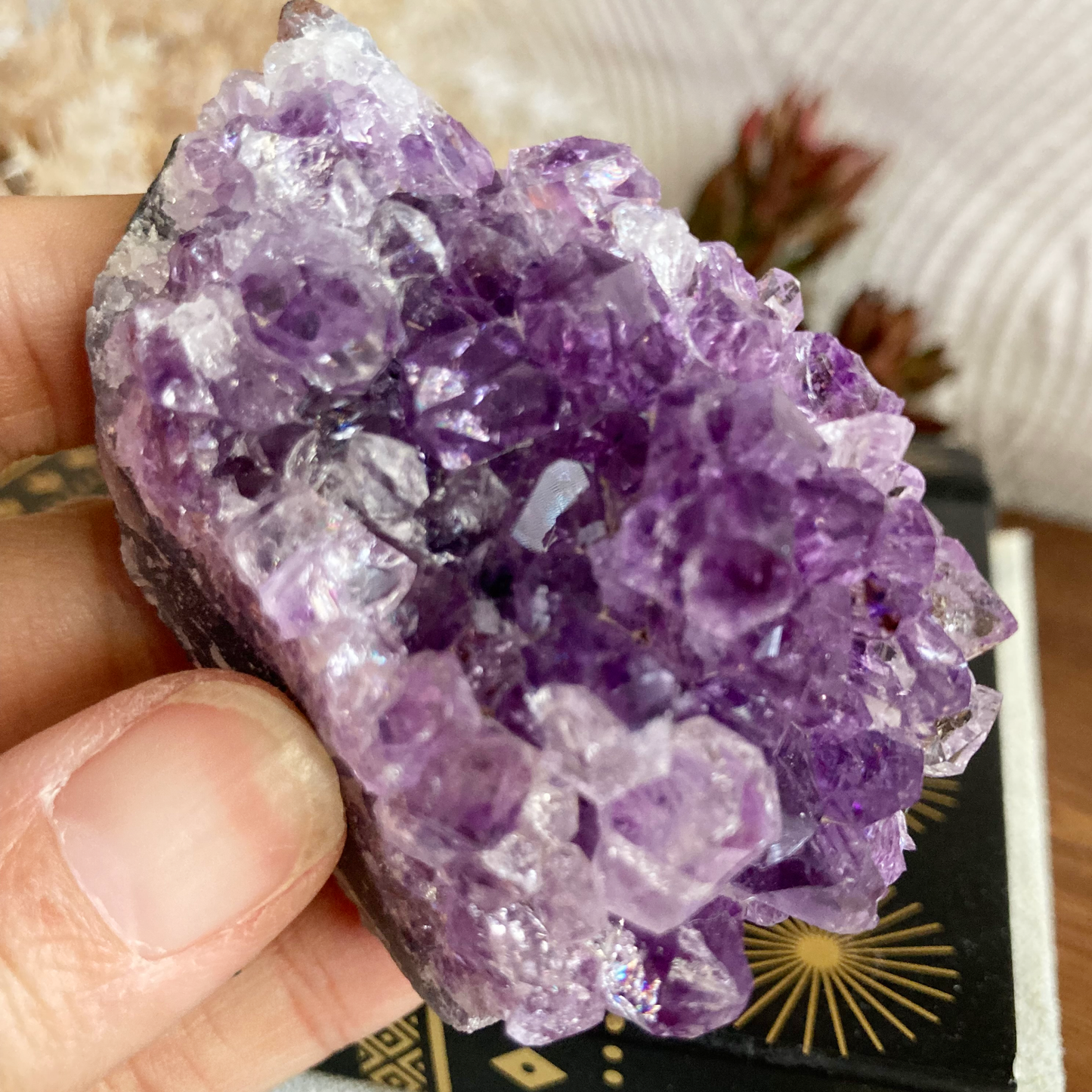 2.5" Amethyst Crystal Cluster #H
