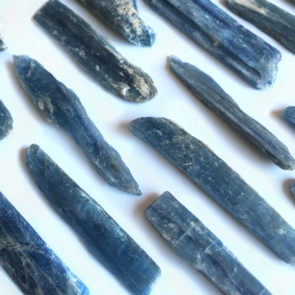 Natural Blue Kyanite Blades
