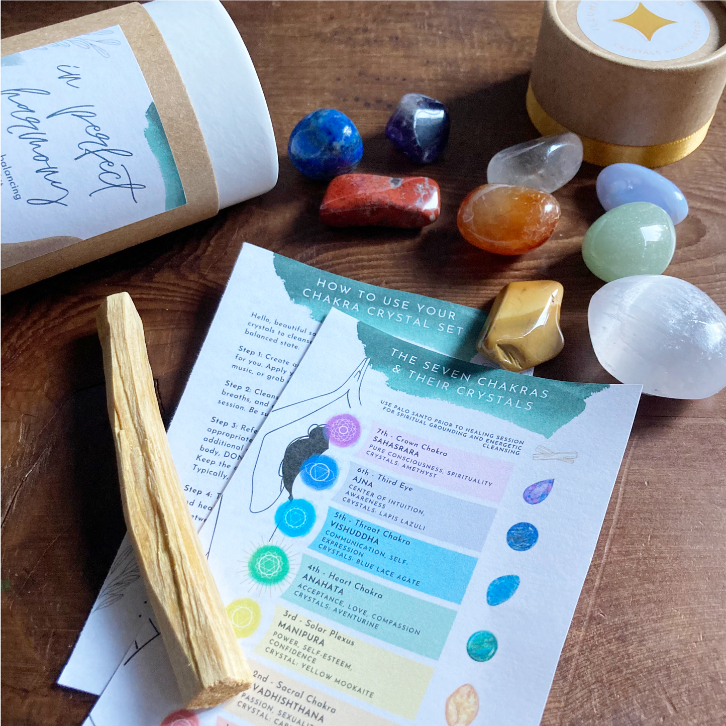 'In Perfect Harmony" Chakra Balancing Kit
