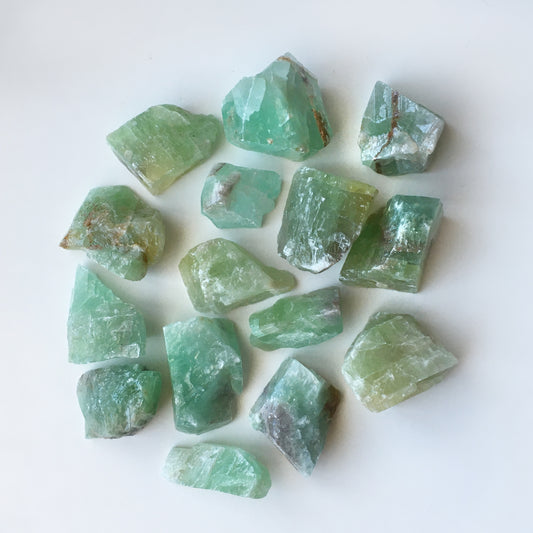 1.5"-2" Green Calcite Chunk