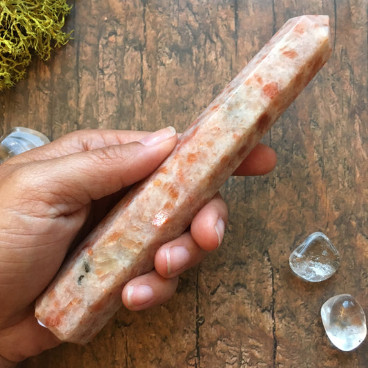 6.5" Sunstone Obelisk #0A